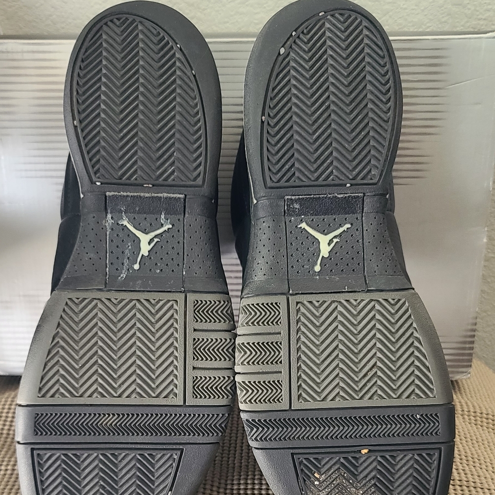 Air Jordan Team Elite Low Black Sneakers View 6
